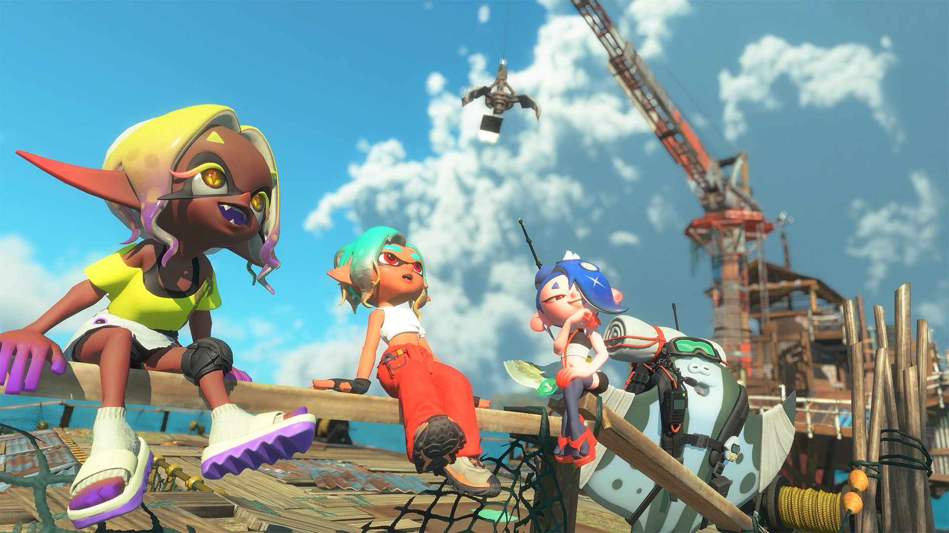 Splatoon Raiders gameplay